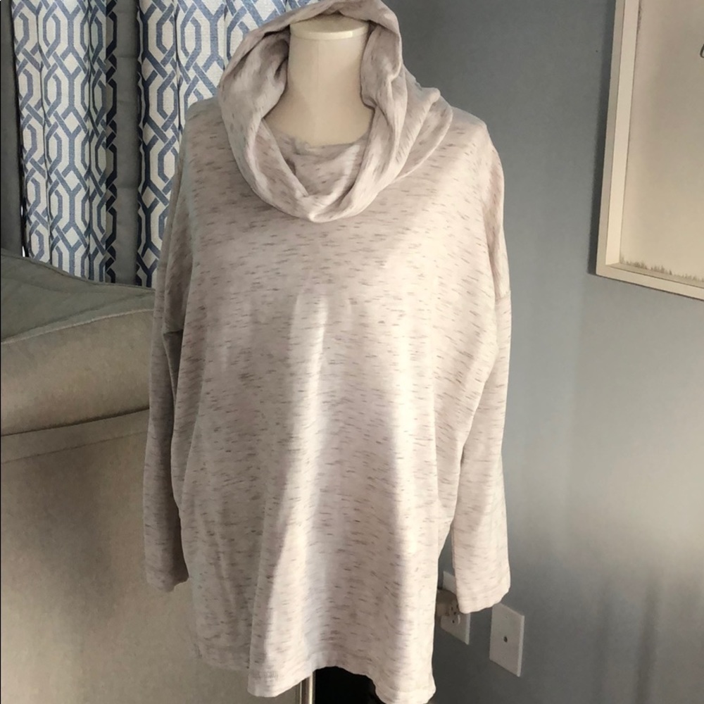 Lou & Grey signature soft cowl neck sweater